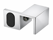 Shower Door Stop - Left Hand - Polished Chrome